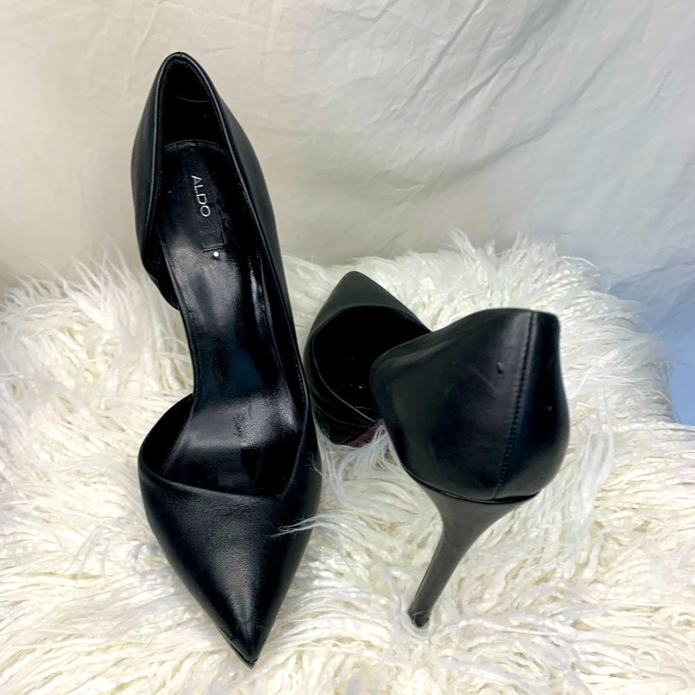 ALDO Black High heel Pointed Pumps